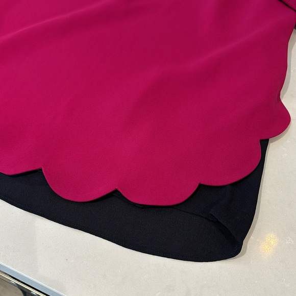 A.L.C. Adams Top- Scalloped Layered Hem NWT Sz 4 - Picture 6 of 9